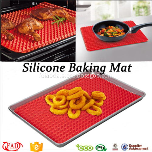 BPA Free Eco-friendly Silicone pyramid baking mat